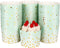50 Pcs Colorful Greaseproof Paper Baking Cups Large 5 Oz Cupcake Paper Liners Disposable Muffin Cases Cupcake Holders Containers for Wedding Party...