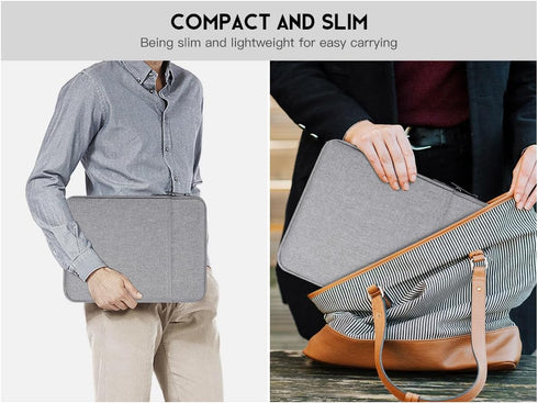 9-11 inch iPad Carrying Case, Padded Travel Tablet Sleeve Bag for 11 inch iPad Pro M4(2024), 11 iPad Air M2 M3(2025), A16, 10.9 10.2 10.5-in iPad,...