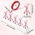 Qianyu 10 Pieces Nail Art Practice Stand Set 2 Acrylic Base Alloy Nail Tips Holders Training Fingernail Display Stands For Press On Reusable Putty...