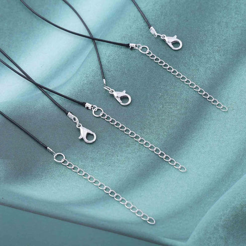 Boho Layered Crescent Moon Anklet Vintage Moon Star Dangle Anklet Bracelet Black Wax Rope Anklet Silver Sun Ankle Summer Foot Chain Set Jewelry fo...