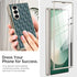 Miimall Slim Fit for Samsung Galaxy Z Fold 6 Case with Camera Protection for Women Girls, Screen Protector Ultra Thin and Slim PU Leather Luxury C...