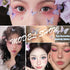 Glitter Rhinestones Pearl Butterfly Stickers for Eye Face Makeup Decoration Heart Star Gems Shiny Fairy Bow Butterflies Self Adhesive Body Hair Je...