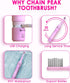 Kids Sonic Electric Toothbrush, Rechargeable Smart Toothbrush for Children, Toothbrush for Toddlers Boys Girls Age 3-12 with 30s Reminder, 2 Mins ...