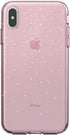 Speck Products Compatible Phone Case for Apple iPhone Xs Max, Presidio Clear + Glitter Case, Bella Pink with Gold Glitter/Bella Pink...