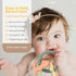 Silicone Teethers for Babies 0-6 6-12 Months Baby Teething Toys Teething Ring for Infant Boys Girls...