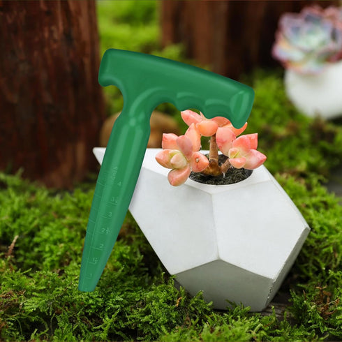 6.9 inch Bulb Planter Tool - Plastic Sow Dibbler with Handle - Garden Hand Dibber for Plant - Seed Planter Tool for Sowing Seeds,Planting Bulbs,Di...