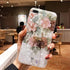 Qokey Compatible iPhone 11 Case 6.1 inch- Floral Clear Flower Design for Women with 360 Rotating Ring Stand Holder Kickstand - Soft TPU Shockproof...