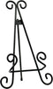 Red Co. Decorative Curved Plate Stand and Art Holder Easel in Black Finish - 13"...