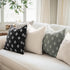 MIULEE Set of 2 Decorative Throw Pillow Covers Rhombic Jacquard Pillowcase Soft Square Cushion Case for Cute Couch Sofa Bed Bedroom Living Room, 2...