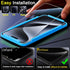 Ferilinso 4 Pack Screen Protector for iPhone 15 Pro with 4 Pack Tempered Glass Camera Lens Protector Phone Case Friendly Ultra Accessories Protect...
