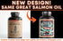 Wild Alaskan Salmon Fish Oil Omega 3 Supplement by Kwee-Jack Fish Co. | 120 Softgels 1000mg Salmon Oil | Anti-inflammation Brain Heart Joint Healt...