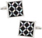 Onyx, Mother of Pearl, & Lapis Cufflinks with Presentation Gift Box...