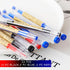 RIANCY Gel Pens Ballpoint Pens Liquid Ink Rollerball Black Gel Ink Pens Quick Drying 0.35 mm Japanese Style Pen Extra Fine Point Pens Blue Pens Re...