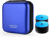 alavisxf xx CD Case, 48 Capacity EVA Protective Blu-ray DVD Case Portable Zipper CD Case Holder Disc Storage Organizer Wallet Bag for Car Home Tra...