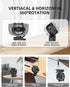 Clip on Fan, Rechargeable Portable Fan with 2000mAh Battery Operated, Small Fan with Powerful Clip Design, 3 Wind Speed, 360° Rotation, Ultra-Low ...