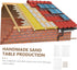 1 Set Brick Mold Set Diy Sand Table Supplies Sand Table Building Model Material Diy Craft Tool Kit Sand Table Landscape Building Kit Diy Brick Mol...