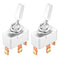 DaierTek ON-Off-ON 3 Position Toggle Switch 50 Amp 12V Heavy Duty 3 Way Toggle Switch SPDT 3 Pin 12 Volt for Automotive Car -2pcs...