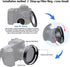 72mm Lens Hood,72mm Metal Camera Lens Hood Compatiable All Brands Ø Lenses with 72mm Filter Thread+72mm lens cap...