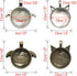 58 PCS Pendant Tray Kit, Seasonsky Pendant Trays Sun, Wing, Cat, Snowflakes with Glass Cabochon Blanks Clear Dome, 10 PCS Pendant Buckle for Photo...