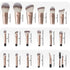 Makeup Brushes with Case, MAANGE 18 Pcs Professional Makeup Brush Set Premium Synthetic Face Kabuki Brush Kit Foundation Blush Powder Eyeshadow Br...