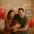 Family Banner Burlap Bunting - Family Reunion Sign & Photo Booth Props for Adoption & Reunion Party Decorations...