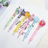 6 Pcs Cartoon Mechanical Pencils Melody Anime Black Pencil 0.5/0.7mm Kitty Kawaii Office School Supplies Cute Cat Stationery with 1 Lead Refill Se...