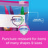 Ziploc Gallon Food Storage Slider Bags, Power Shield Technology for More Durability, 68 Count...