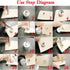 108pcs 15mm Stainless Steel Fastener Snap Press Stud Cap Button Marine Boat Canvas Line 24(4 Components, 5pcs for Each)...