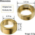 2 Pcs 9620750 Plumbing Equipment, Cartridge Nut for 529 Series Faucets, Brass...