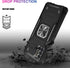 IKAZZ for Galaxy A51 4G Case with Screen Protector,Dual Layer Soft Flexible TPU and Hard PC Anti-Slip Full-Body Rugged Protective Phone Cover with...