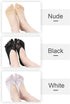 Pangda 6 Pairs Women Toe Socks No Show Toe Separator Full Finger Low Cut Liner Socks with Gel Tab...