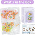 Mini Building Block Flower Toy for Kids 360 Pcs, Creative Potting Building Blocks Flowers, Plant Series for Kids Artificial Flower Toy Gifts for A...