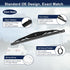 X AUTOHAUX Rear Windshield Wiper Blade Arm Set for Buick Encore 2012-2016 2018-2022...