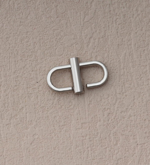 4 Pcs Adjustable Metal Buckles Strap Shorten Clasps Chain Replacement Buckle for Bag...