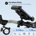 Bike Phone Holder, Motorcycle Phone Mount 360°Rotatable Handlebar Cell Phone Clamp Scooter Phone Clip for iPhone 15 Pro Max/Plus,14/13/12/11,Galax...