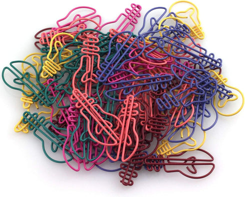 60 Pack Cute Fun Paper Clips Creative Bulb Shape Multi Color Great for Paper Clip Collectors Bookmark Document Holder Office School Notepad Sticke...