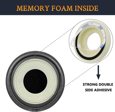 SOULWIT Replacement Ear Pads Cushions for Jabra Evolve 65/40/30/20 Headphones, Earpads for Jabra Evolve 65UC 65MS/ 40UC 40MS/ 30US 30II/ 20SE 20UC...