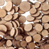 Small Wood Slices Crafts Cookies Log Rounds 100Pcs 1.5-2.5cm Rustic Wedding Centerpieces Ornaments DIY, Unfinished Natural Wood Pieces...