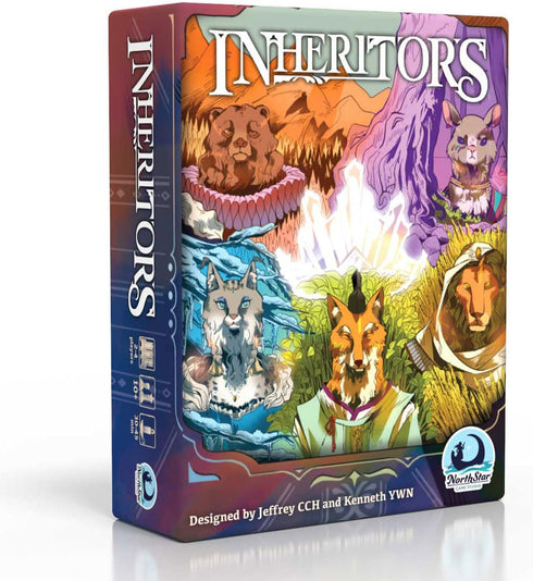 North Star Games Inheritors Card Game - Small Box Strategy - Board Game - 2-4 Players - 30 Minute Playtime - Age 10+...