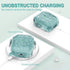 for AirPods Case 1st/2nd Generation Case Cover with Lock, Flower Engraved Case for AirPods 2nd/1st, Full-Body Protective Cover for AirPod Case Cov...