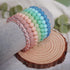 600pcs Glass Beads for Jewelry Making, 24 Color 8mm DIY Crystal Beads Bracelet Making Kit Chakra Beads, Round Stone Beads Never Fade Suitable for ...
