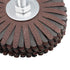 uxcell Abrasive Cloth Flap Wheel Sanding Star 1/4-Inch Shank for Woodworking Root Carving Furniture Polishing 120 Grit...