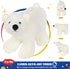 Glow Guards Light up Polar Bear Stuffed Animal Soft Plush Toy with LED Night Lights Nursery Songs Glow Bedtime Pal Children's Day Gifts for Toddle...
