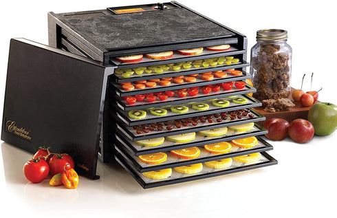 (9 Pack) Silicone Dehydrator Sheets, Dostk Premium Non Stick Dehydrator Mats for Fruit Dryer Mesh, Dehydrator Tray Liner Reusable (14 x 14 inch)...