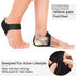 4 Pieces Heel Cushions Protectors Plantar Fasciitis Heel Pads Heel Cushion Inserts Heel Cups Adjustable Breathable Heel Support for Cracked, Dry, ...