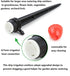 1/4" Drip Irrigation Emitters, Yulaiyoen 1/4-inch Spray Emitters 30 Pack, Automatic Drip Irrigation Parts Accessories, 360 Degree Drip Irrigation ...