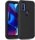 Anloes Case for Moto G Pure 2021/G Play 2023/G Power 2022, Motorola G Pure Phone Case Heavy Duty Shockproof Dustproof Protection, 3 in 1 Rugged De...