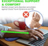Doctor Developed Ergonomic Wrist Rest for Mouse & Keyboard and Perfect for Good Wrist Health, Posture & Joint Conditions by Dr Arthritis - Blue...