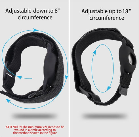 Arm Band for Dexcom G7, 8-18" Inch Adjustable Armband Compatible with CGM Continuous Glucose Monitor System Transmitter Protection Sensor Cover (N...