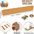 6Pack Cork Board Bar Strips for Wall,15x2inch-1/2inch Thick Self Adhesive Bulletin Bar Strips with 50 Push Pins for Paste Notes,Photos, Schedules,...